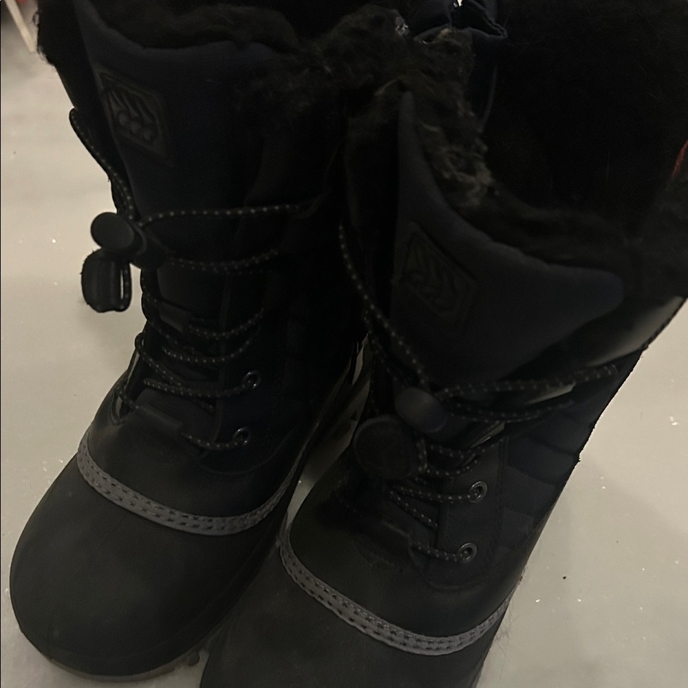 All in Motion Kids Black Boots